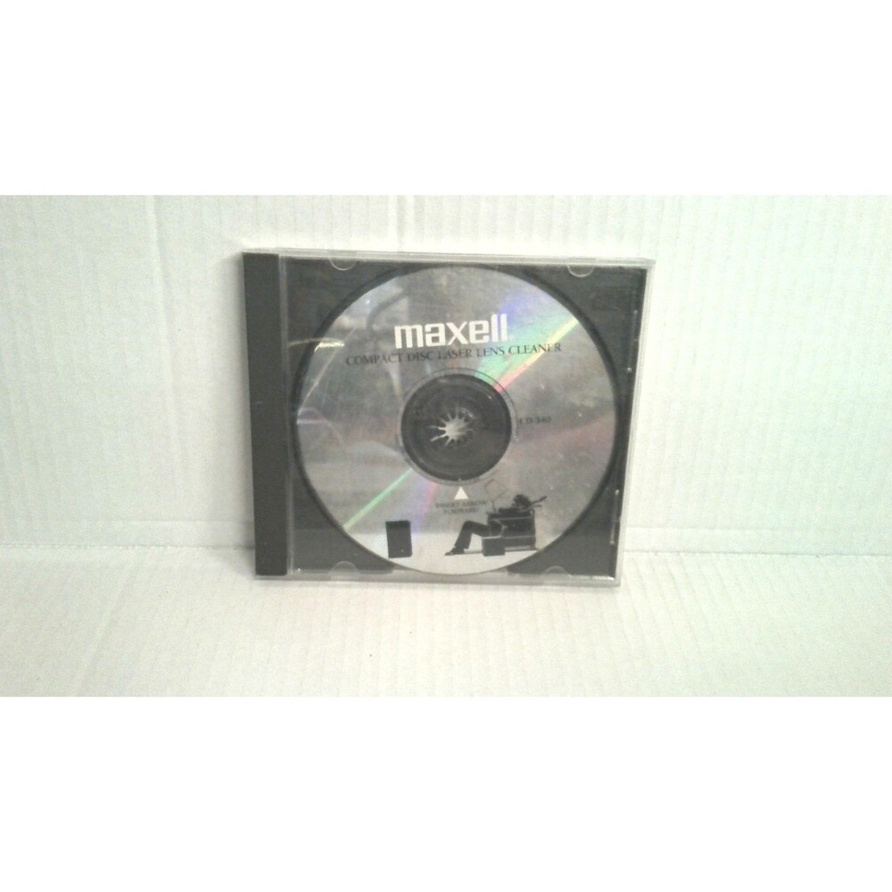 Maxell Compact Disc Laser Lens Cleaner CD #340